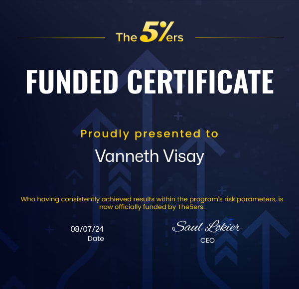 The 5%ers certificate